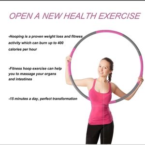 55% OFF Textured Exercise Hoola Hoop